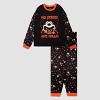 Men's Mickey Halloween 2pc Sleep Pajama Set - Black - 2 of 3