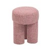 Meridian Furniture,Larson Polyester Fabric Ottoman/Stool - 4 of 4