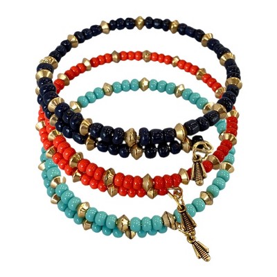 Fifth and Ninth - Mia Wrap Bracelet Bundle - Gold