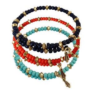 Fifth and Ninth - Mia Wrap Bracelet Bundle - Gold - 1 of 1
