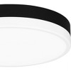 Quoizel Lighting Weldin 1 - Light Flush Mount in  Matte Black White - 3 of 4