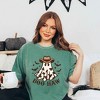 Simply Sage Market Women's Boo Haw Ghost Short Sleeve Garment Dyed Tee - 2 of 2