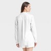 Women's Long Sleeve Collared Linen Button-Down Shirt - Universal Thread™ - 2 of 3