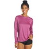 Sporti Sporti Women's L/S Hybrid UPF 50+ Sun Shirt Icicle Grey X-Large - 2 of 4