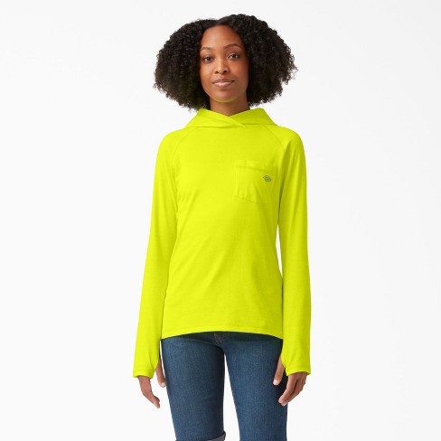 Dickies Women's Cooling Performance Sun Shirt, Bright Yellow (bwd), S :  Target