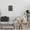 Stupell Industries Botanical Drawing Dandelion On Black Design Framed Giclee Art - 2 of 4