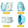 Girls Cute Pinapple Crossbody Purse Messenger Shoulder Bags with Adjustable Straps For Kids - 2 of 4