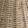 Springcrest 3" Top x 6" Bottom x 5" High x 5" Slant Chandelier Lamp Shade Replacement Set of 8 Small Beige Empire Natural Wicker Clip On Candelabra - 2 of 4