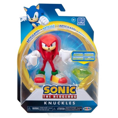 knuckles jakks figurka articulated zabawki kryszta chaosu 10cm maskotkowo