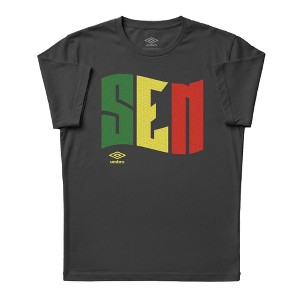 Umbro Mens Senegal Wavy Logo T-Shirt - Black - L : Target