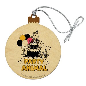 Diary of a Wimpy Kid Party Animal Wood Christmas Tree Holiday Ornament - 1 of 4