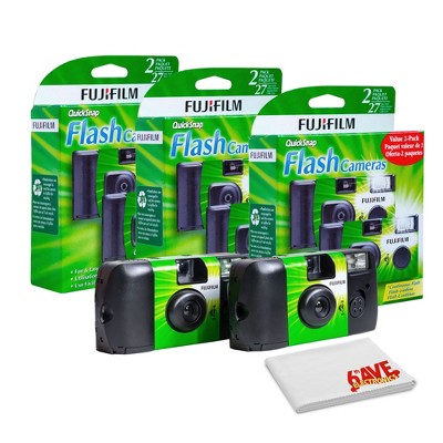 Fujifilm 35mm Disposable Cameras cheapest Double Pack