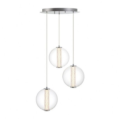 Eurofase Lighting Atomo 3 - Light Pendant in  Chrome