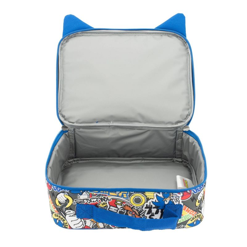 Sonic the Hedgehog Kids&#39; Lunch Bag - Blue, 3 of 6