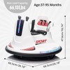 Electric Ride on Bumper Car for Toddlers, Ride on Car with RC LED Lights & 360 Degree Spin, for 3+ Kids - 3 of 4