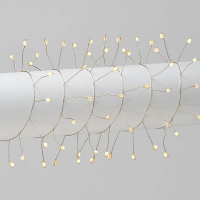 90ct Dewdrop Garland LED Christmas String Lights - Wondershop™
