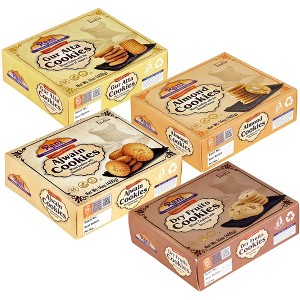 Cookies Variety (Gur Atta, Almond, Ajwain, Dry Fruits) - 14oz (400g) Pack of 4 - Rani Brand Authentic Indian Products - 1 of 4