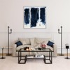 Metal Glass Geometric Coffee Table in Black  - Henn&Hart - 4 of 4