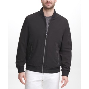 Calvin Klein Mens Solid Full Zip Bomber Jacket - 1 of 1
