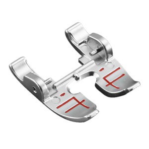 Brother SA195 Open Toe Dual Feed Sewing Feet for MuVit Snap On - 1 of 1