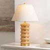 Selene Table Lamp - 24.5 Inch Height - TBL4600 - Light Brown/Brass - Safavieh - 4 of 4