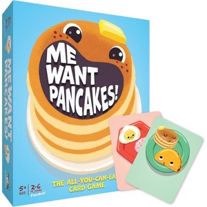 Gamewright Me Want Pancakes! All-You-Can-Eat Card Game, 91 Cards, Ages 5+ - 1 of 4