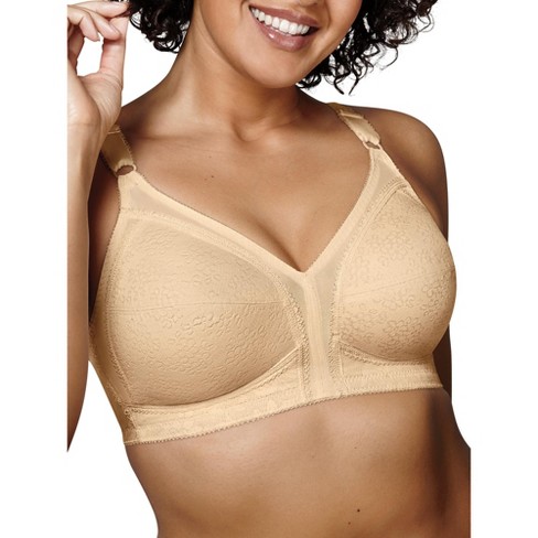 Playtex 18 Hour Ultimate Lift & Support Wireless Bra Nude 44DD