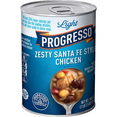 Progresso Gluten Free Light Zesty Santa Fe Style Chicken Soup - 18.5oz