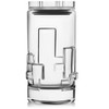 JoyJolt Revere Durable Glass Salt Pepper Shaker - Set of 2 Elegant Triangle Salt and Pepper - 2 oz - 3 of 4