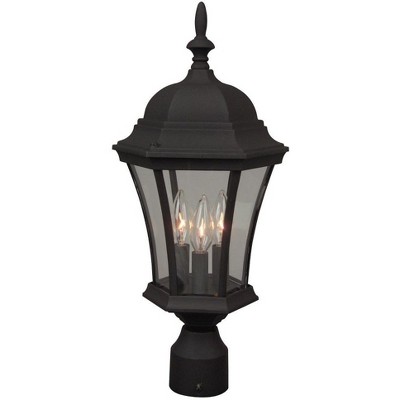 Craftmade Lighting CAST ALUMINUM 3 - Light Post Light in  Textured Black