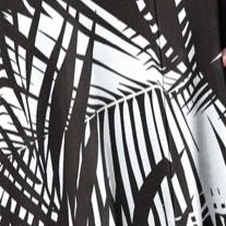 black white tropical