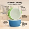 2-Pack Prep Baby Bowls with Suctions & Lids, Silicone Bowls for Baby Boy, Girl, Toddler Suction Bowl, Kids Bowl BPA-Free - 2 of 4