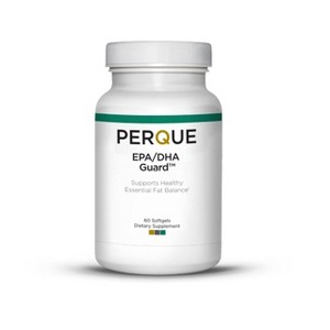 Perque EPA/DHA Guard – High-Potency Omega-3 Fish Oil Supplement with EPA & DHA – 60 Softgels - 1 of 4