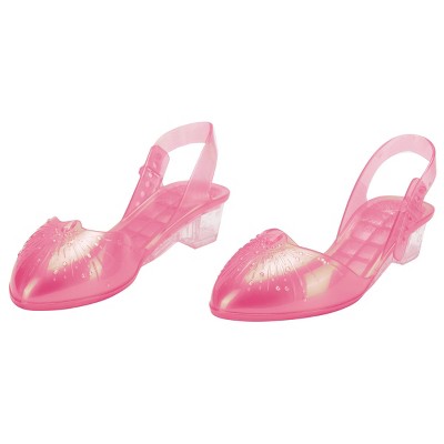NBCUniversal Wicked the Musical Glinda Upland Jelly Shoes Costume Footwear Pink One Size Fits Most