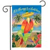 Always 5 O'Clock Summer Garden Flag Nautical 18" x 12.5" Briarwood Lane - 2 of 4