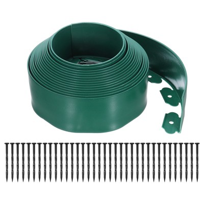 Unique Bargains Flexible Durable Maintenance-Free DIY Landscape Edging 1 Pc
