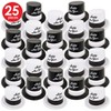 Beistle Black & White Legacy Toppers, (25/Pkg) Multicolored - 3 of 3