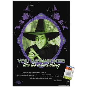 Trends International The Wizard Of Oz - You Say Wicked Unframed Wall Poster Prints - 1 of 4