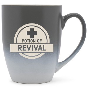 100 North Magic Potion 10 Ounce Gray and White Two Toned Ombre, Comfortably Fits Your Hands, Ceramic Tea Coffee Cup Mug, Potion of Revival - 1 of 1