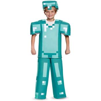 Disguise Minecraft Diamond Armor Prestige Child Costume