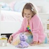 FAO Schwarz 6" Sparklers Lavender Gold Baby Unicorn Toy Plush - 2 of 4