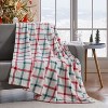 Kate Aurora Holiday Classics Christmas Plaid & Ultra Plush Accent Throw Blanket - 50 in. W x 60 in. L - 3 of 3