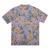 Jojo’s Bizarre Adventure Giorno Floral Short Sleeve Button-Down Shirt - 2 of 4