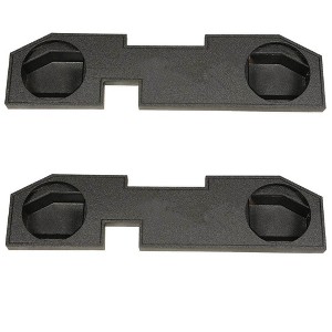 QPower Dodge Ram Quad Cab '02-Newer Dual 12 Inch Subwoofer Enclosure  (2 Pack) - 1 of 4