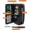 BEAFUP Leather Wallets for Women - Large Capacity with Detachable Wrist Strap, Perfect for Travel, Shopping & Daily Use - 4 of 4