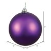 Vickerman Plum Ball Ornament - image 2 of 4