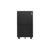2 Drawer File Cabinet With Lock, Anti-tilt Wheels Steel Vertical Cabinet, Rolling Locking Office Cabinets - 4 of 4