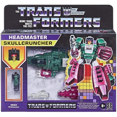 Skullcrusher | Retro Headmaster | Transformers Generations Action figures
