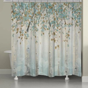 Laural Home Dream Forest Shower Curtain - 1 of 4
