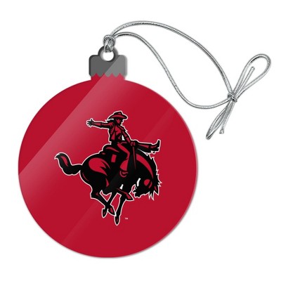 Northwestern Oklahoma State Primary Acrylic Christmas Tree Holiday Ornament